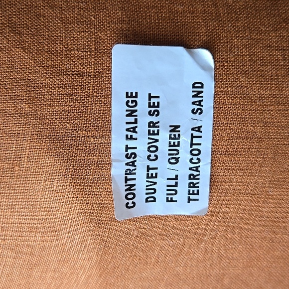 NWOT Linen Duvet Cover - Picture 8 of 9